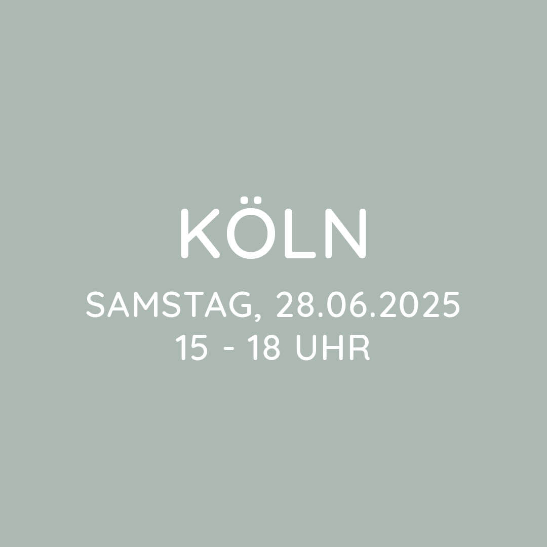 Workshop | Köln | SA, 28.06. | 15:00 - 18:00 Uhr