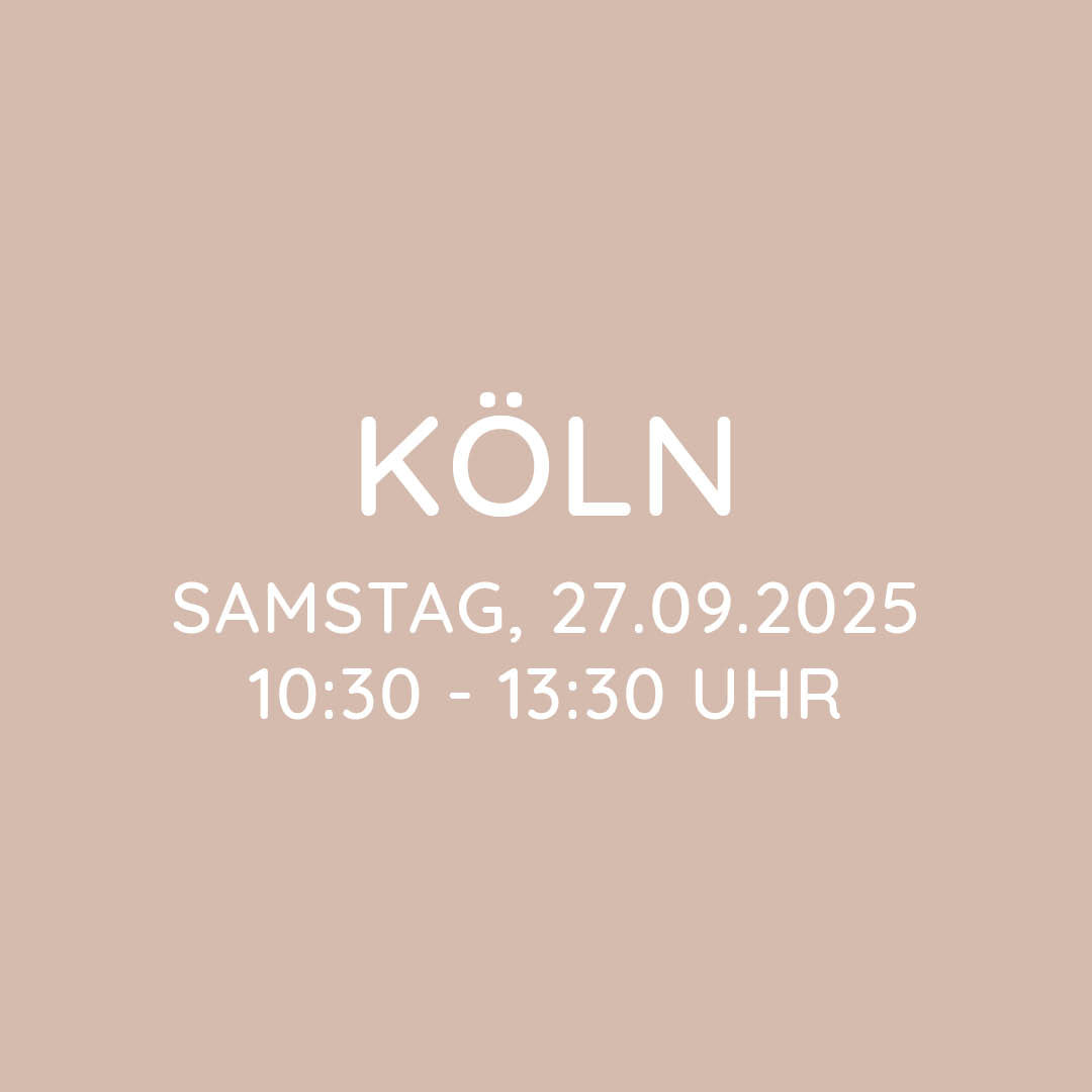 Workshop | Köln | SA, 27.09. | 10:30 - 13:30 Uhr