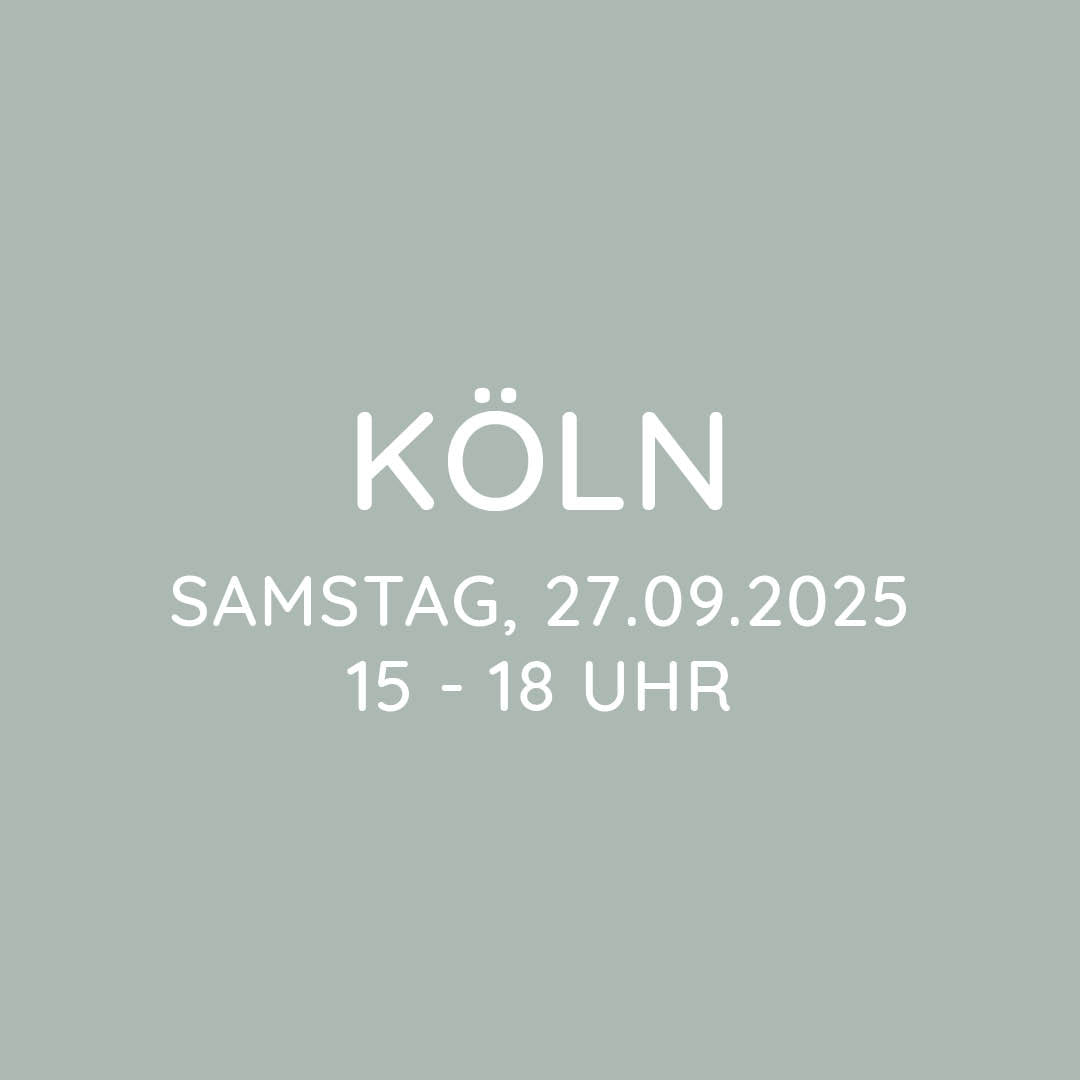 Workshop | Köln | SA, 27.09. | 15:00 - 18:00 Uhr