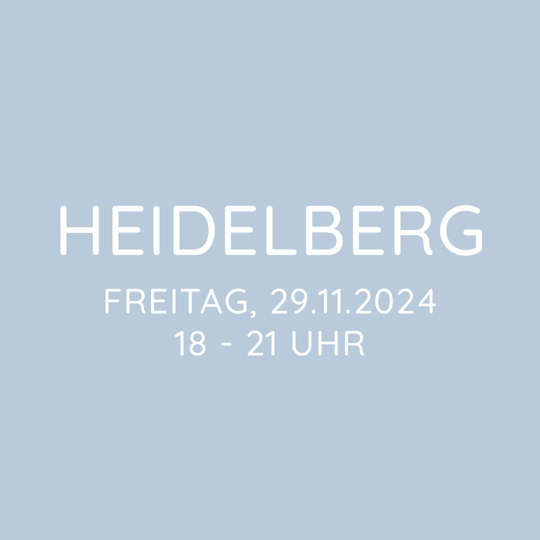 Workshop | Heidelberg | FR, 29.11. | 18:00 - 21:00 Uhr