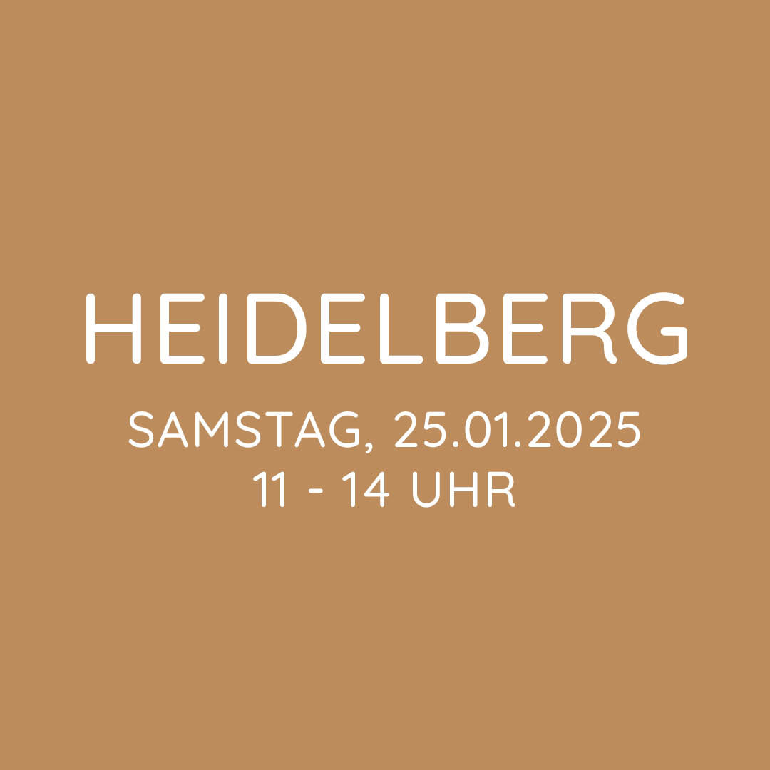 Workshop | Heidelberg | SA, 25.01. | 11:00 - 14:00 Uhr