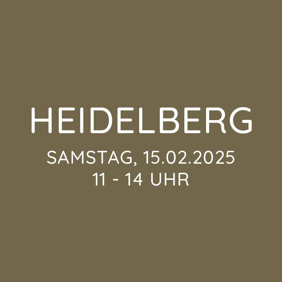 Workshop | Heidelberg | SA, 15.02. | 11:00 - 14:00 Uhr