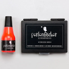 Stempelkissen Set | Neon Rot