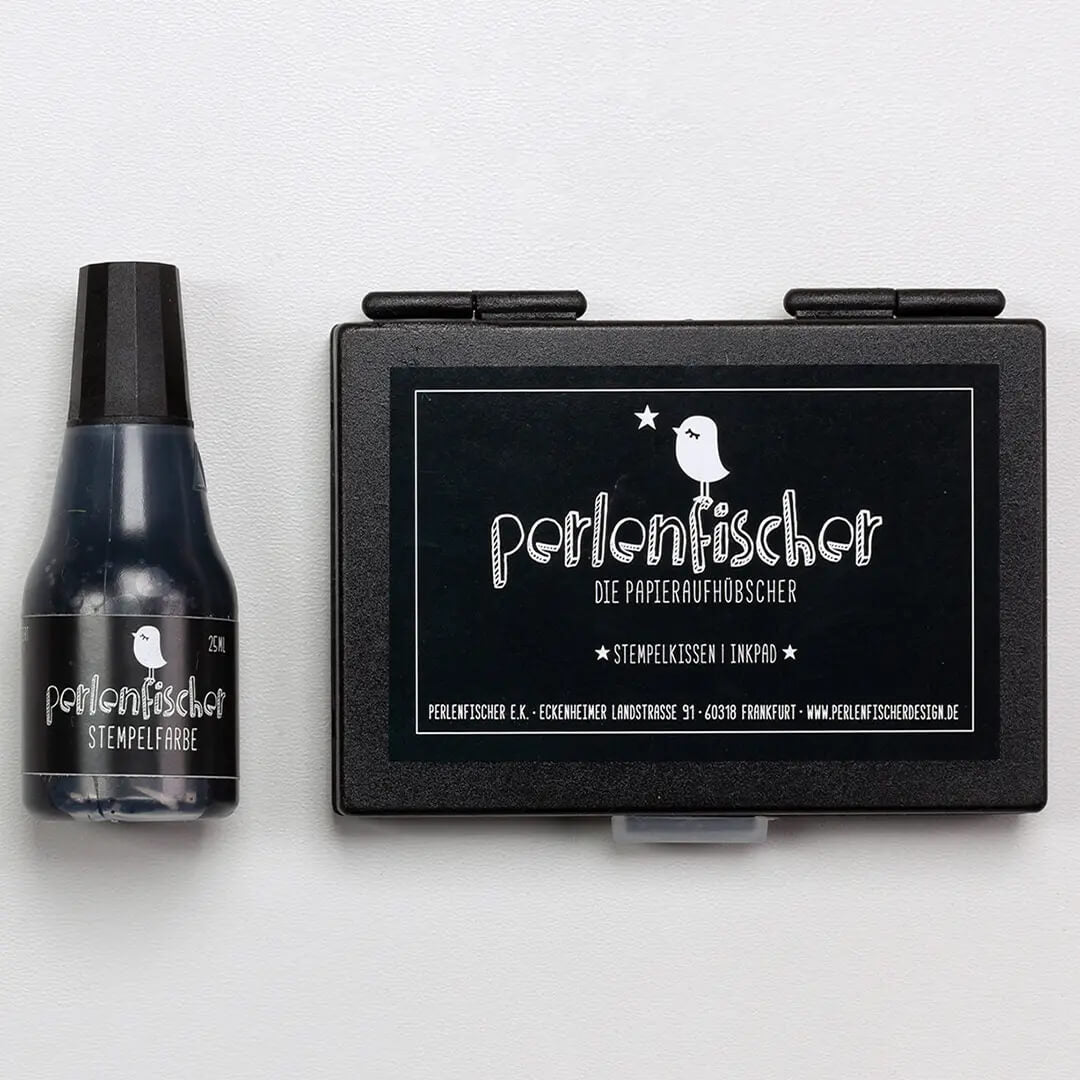 Stempelkissen Set | Schwarz