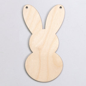 Wooden pendant | Bunny 5 pcs.