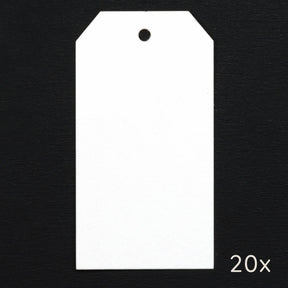 20 Papertags | Luggage label angular