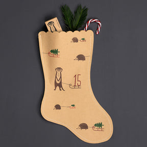 6 Papiertüten | Weihnachtsstrumpf