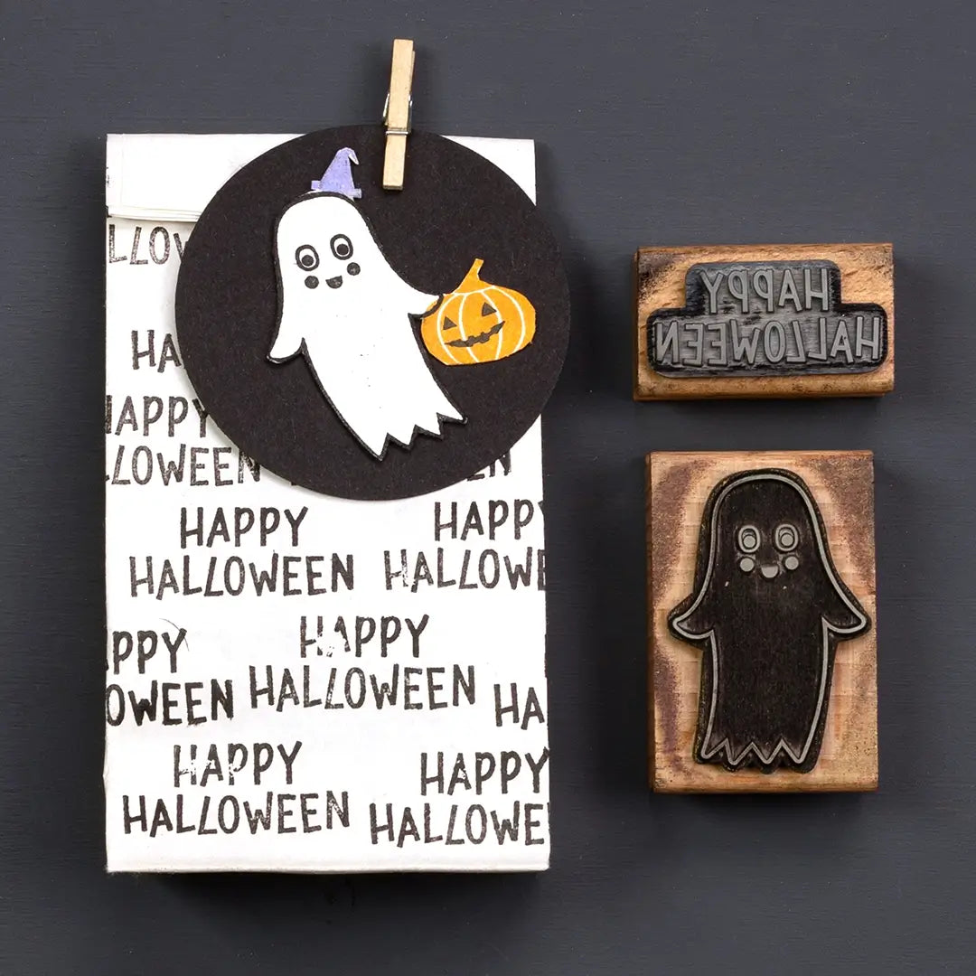 stempel halloween stempel gespenst stempel happy halloween stempel gespenst süßigkeitentüte halloween basteln