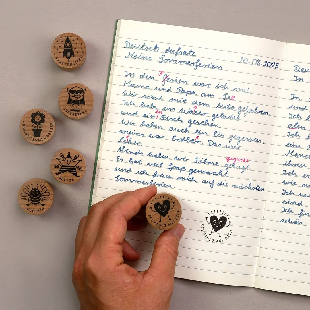 Lehrerstempel motivationsstempel lehrerstempel set stempelset lehrer stempel sei stolz auf dich