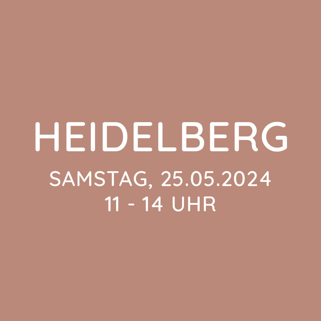 Workshop | Heidelberg | SA, 25.05. | 11:00 - 14:00 Uhr