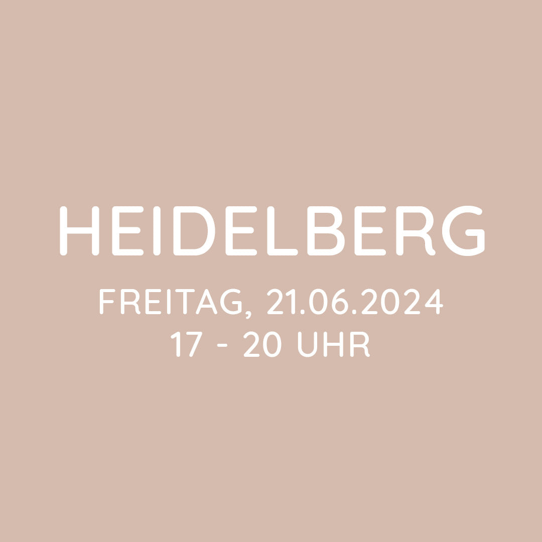 Workshop | Heidelberg | FR, 21.06. | 17:00 - 20:00 Uhr
