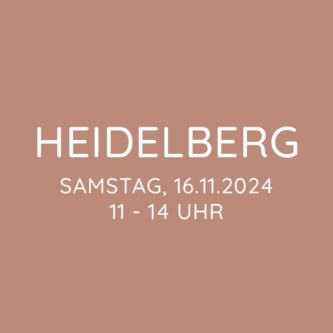 Workshop | Heidelberg | SA, 16.11. | 11:00 - 14:00 Uhr