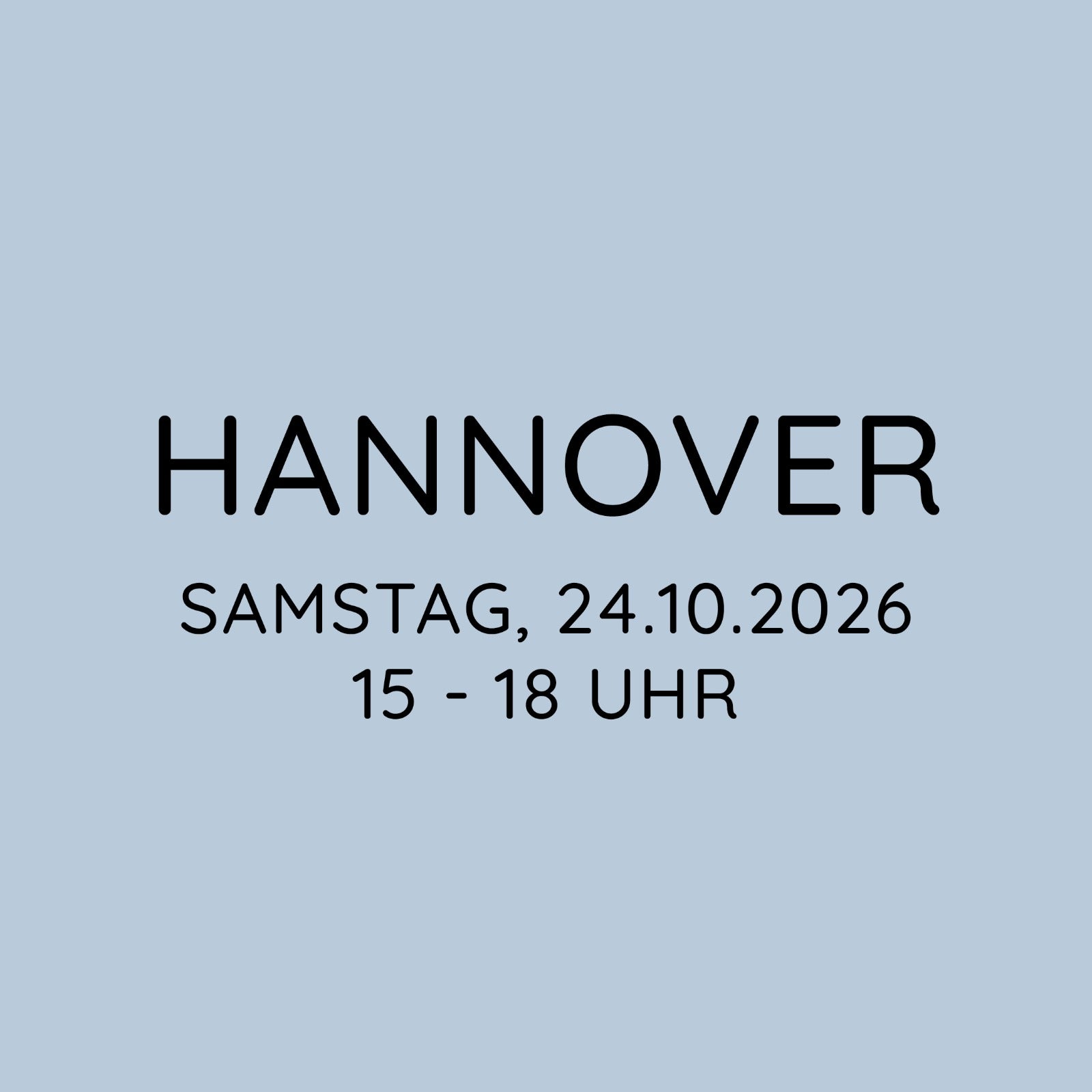 Workshop | Hannover | SA, 24.10. | 15:00 - 18:00 Uhr