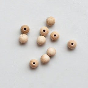 100 wooden beads I 12 mm
