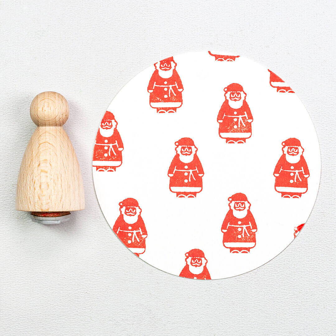 Gratis Stempel | Weihnachtsmann klein