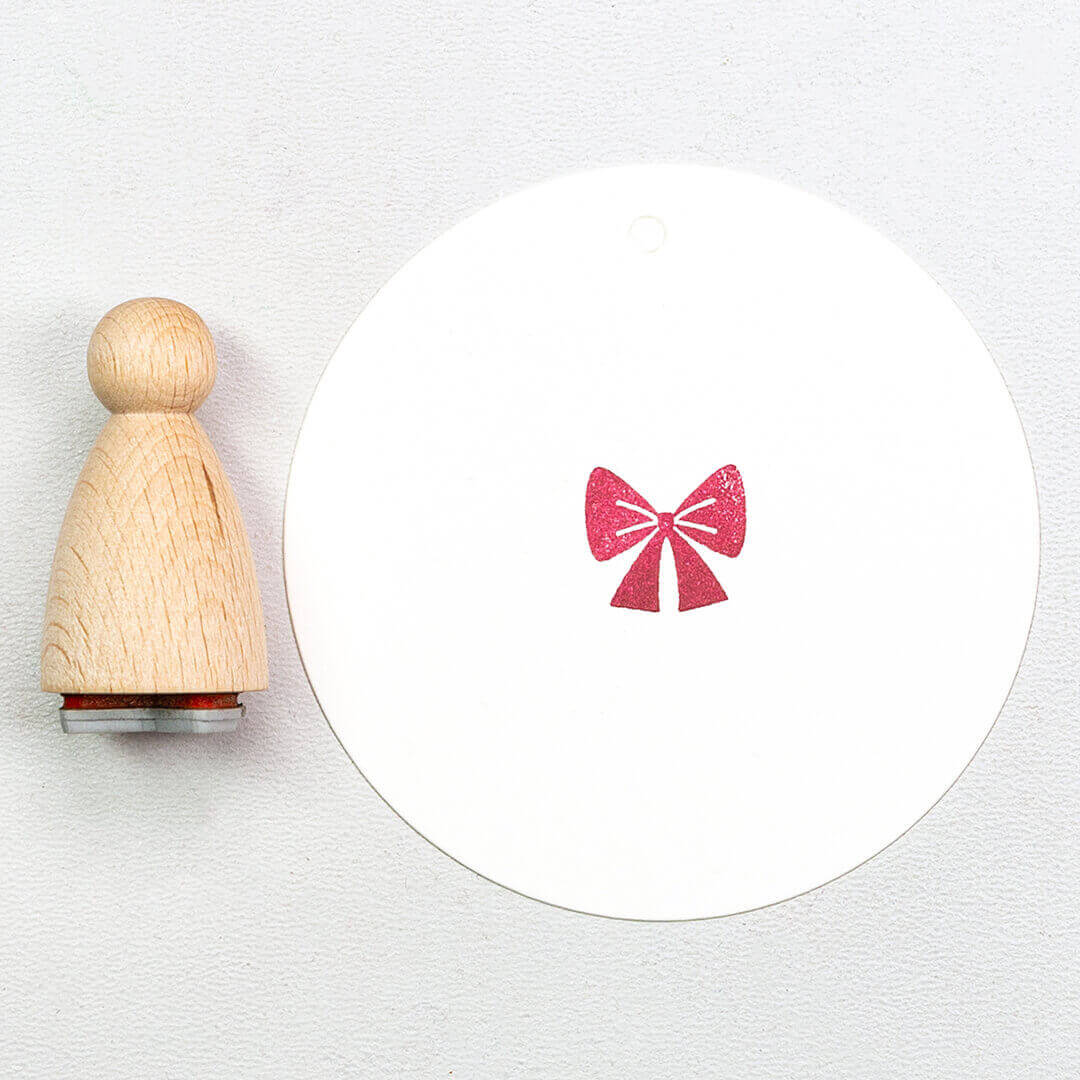 Stamp | Festive bow small