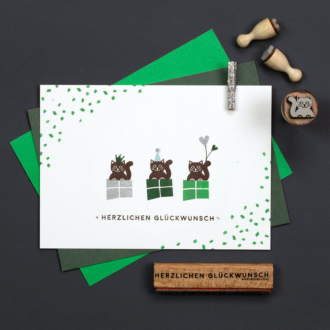 Stempel | Katze klein