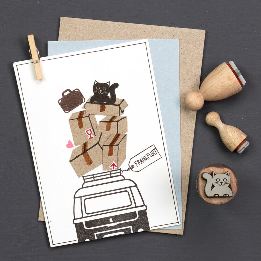 Stempel | Katze klein