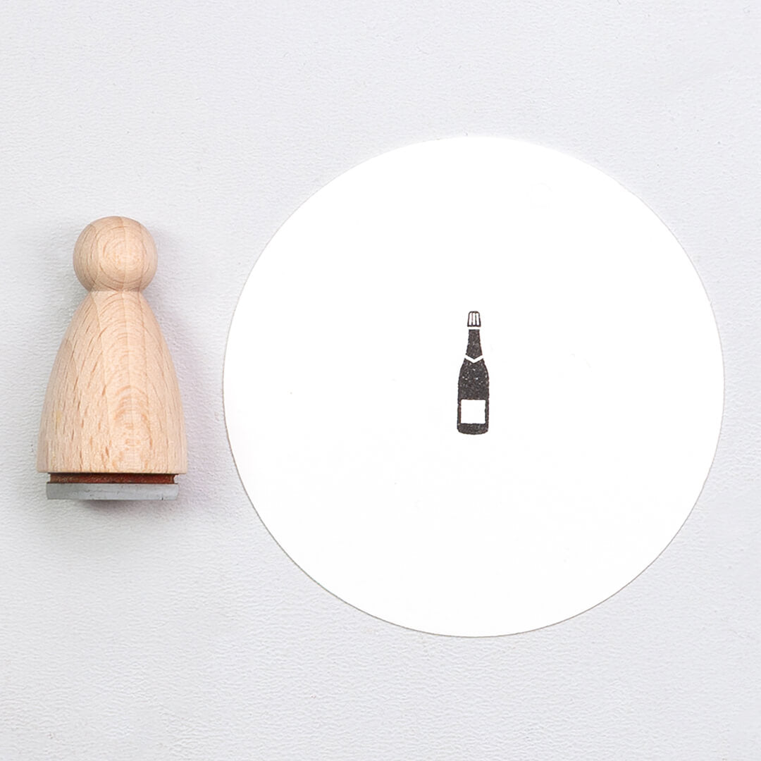 Stempel | Sektflasche klein