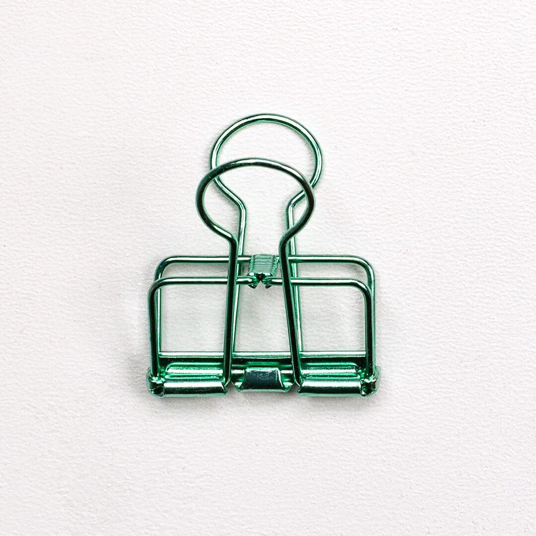 Binder Clip | Green medium