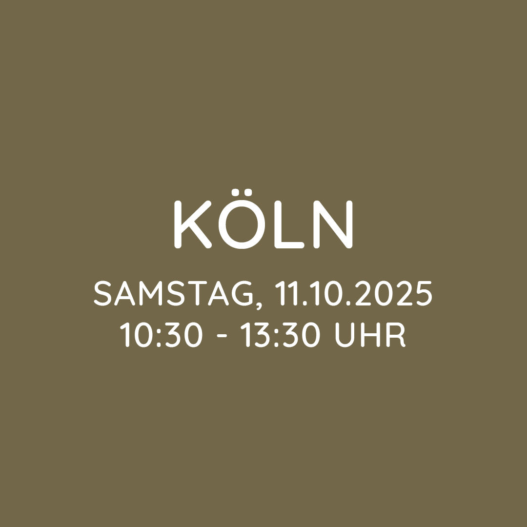 Workshop | Köln | SA, 11.10. | 10:30 - 13:30 Uhr