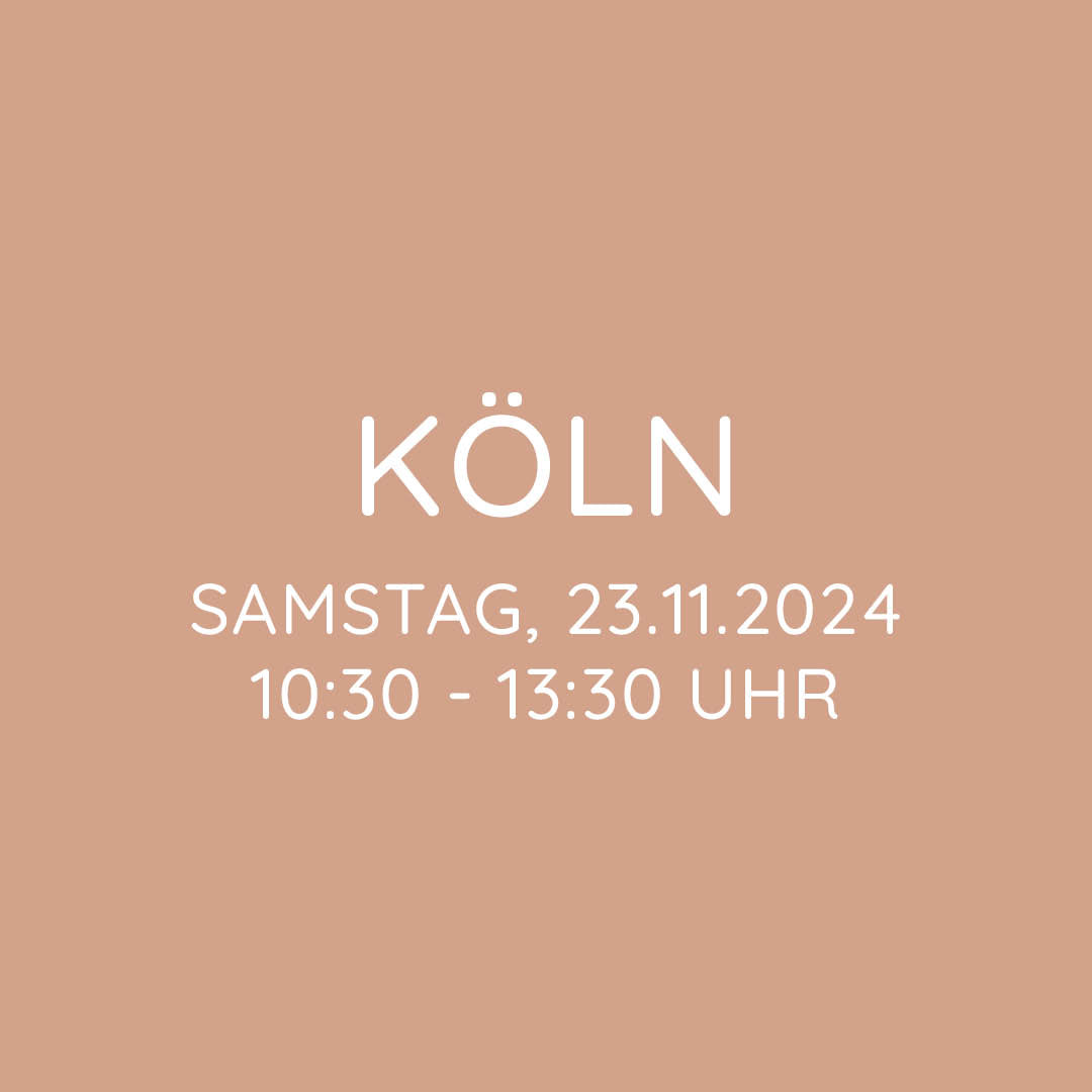 Workshop | Köln | SA, 23.11. | 10:30 - 13:30 Uhr