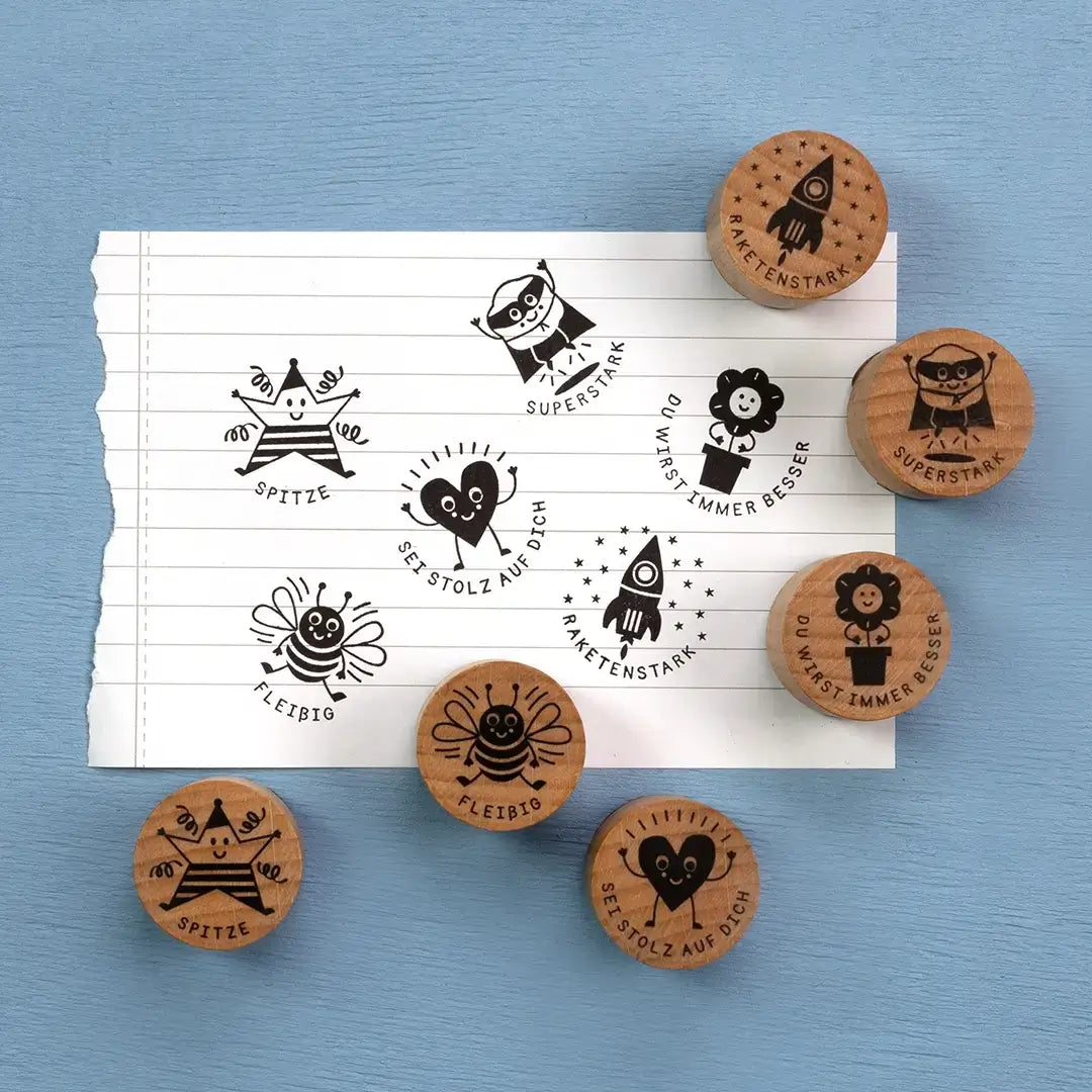 stempel kinder schulstempel lehrerstempel smiley stempel 