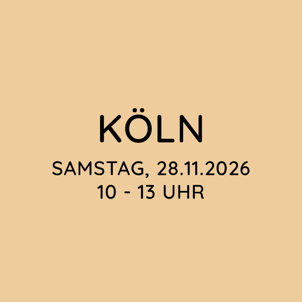 Workshop | Köln | SA, 28.11. | 10:00 - 13:00 Uhr
