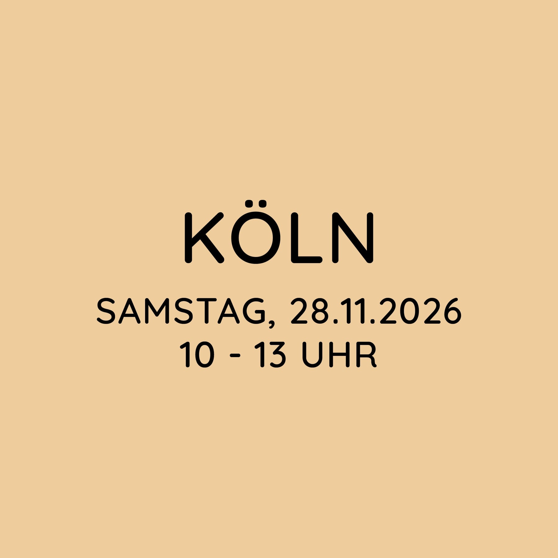 Workshop | Köln | SA, 28.11. | 10:00 - 13:00 Uhr
