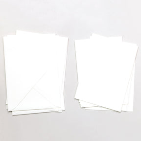 5 Cards with envelope | White