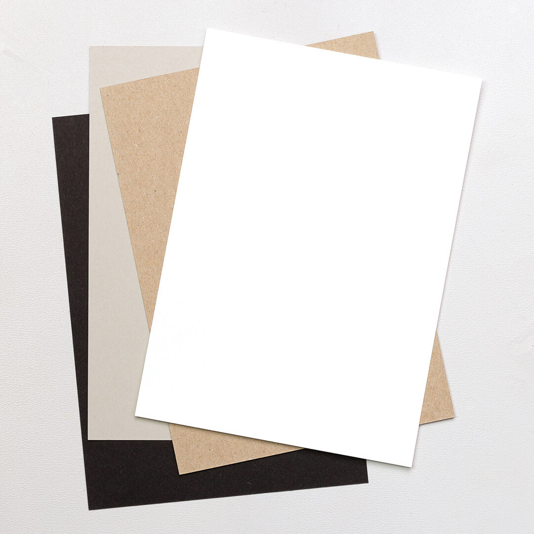 Block 60 Karten | 4 verschiedene Papiere