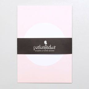 5 postcards | Dot Soft cotton candy 