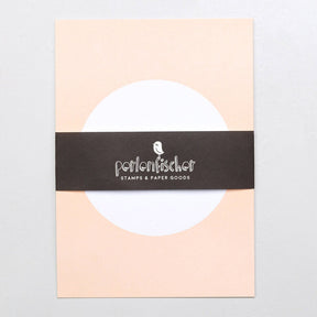 5 Postcards | Dot Soft apricot 