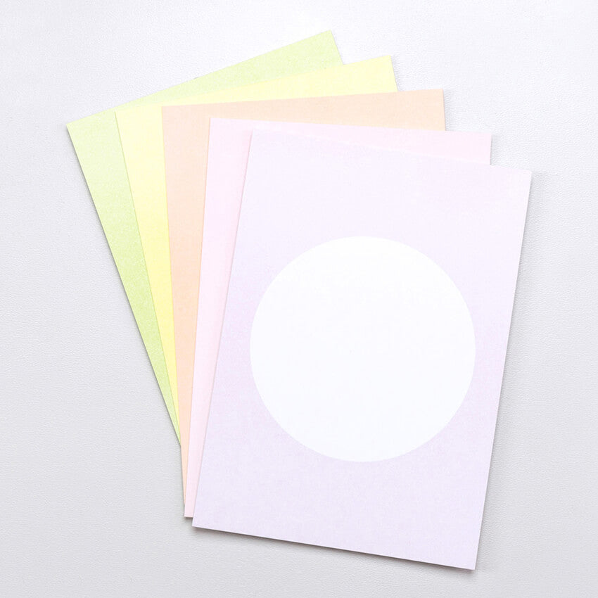 5 Postkartenset | Soft Pastell Mix