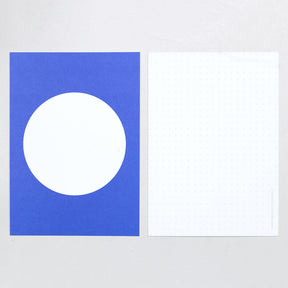 5 Postcards | Dot cornflower