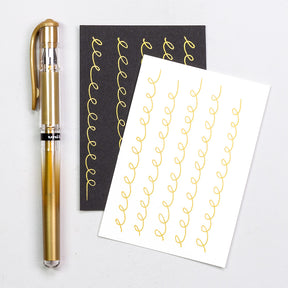 Uni-Ball Gelschreiber | Gold
