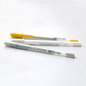 Sakura Gelly Rolls Pen Set | Gold Silver White (Set of 3)