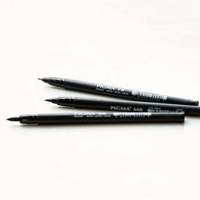 Sakura Brush Pens | Black (Set of 3)