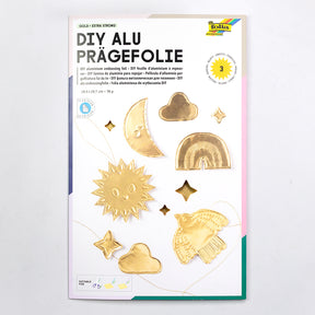 DIY Alu Prägefolie | Gold