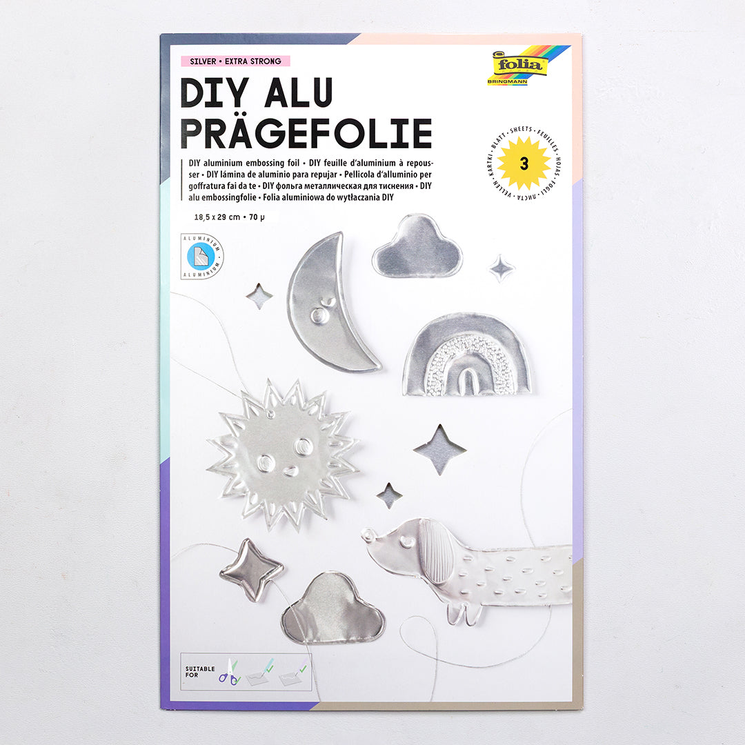 DIY Alu Prägefolie | Silber