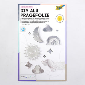 DIY Alu Prägefolie | Silber