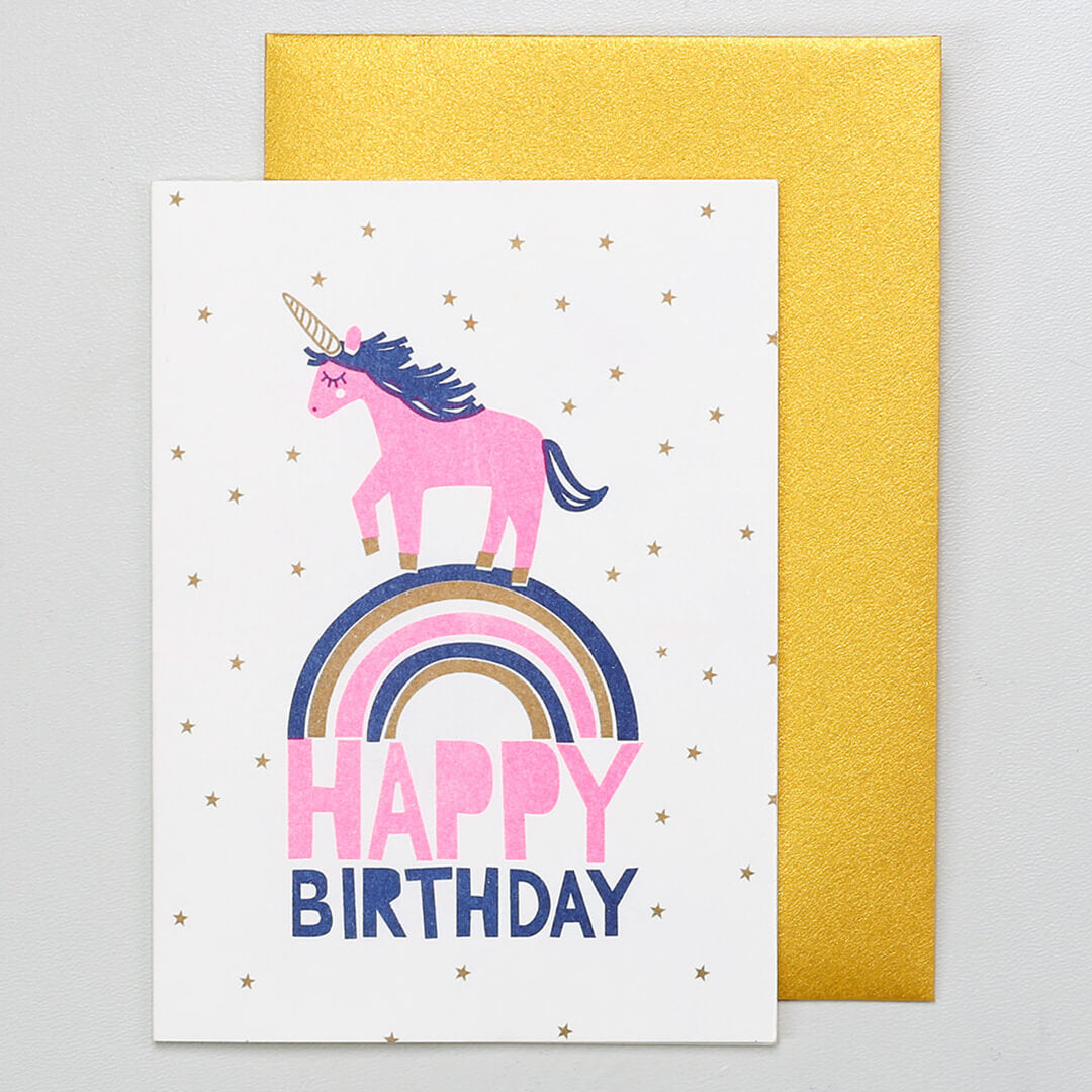 Card | Unicorn Happy Birthday