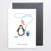 Karte Pinguin - Just for You