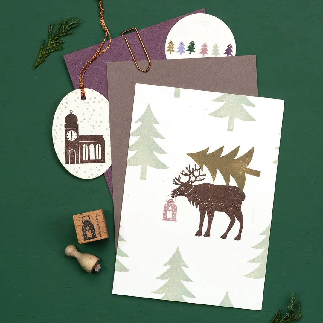 stempel weihnachten stempel tiere stempel tannenbaum stempel weihnachtsbaum stempel rentier