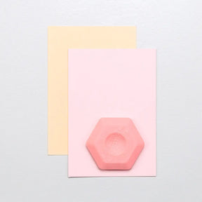 Radiergummi Hexagon | Rosa
