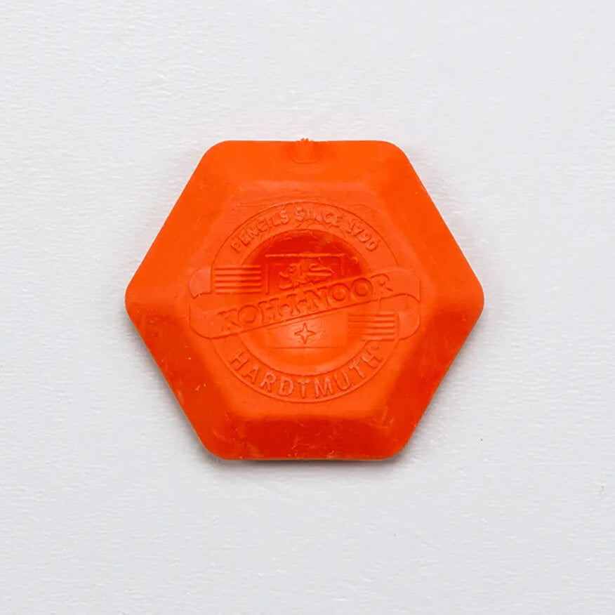Radiergummi Hexagon | Rot