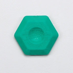 Radiergummi Hexagon | Türkis