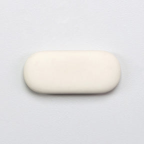 Eraser | White oval