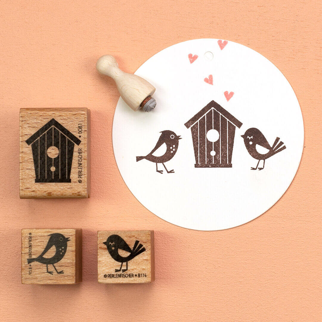 Stamp set | Bird house