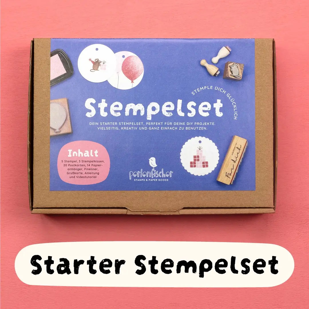 stempelset motivstempelset stempelset holz bunt